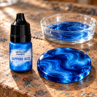 Fluid Metallic Pigment for Resin 5 ml – Sapphire Blue (Sapphire Blue)