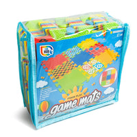 Foam mats with four board games