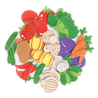 Foam Stickers | Vegetables, 44 pcs, image 2