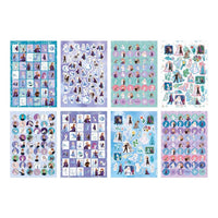 Frozen Glitter Sticker Book A5 | 8 Sheets