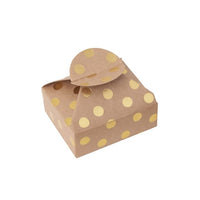 Gift Boxes with Gold Pattern 6x7.5x2.5 cm – Set of 4 | various motifs — image 5