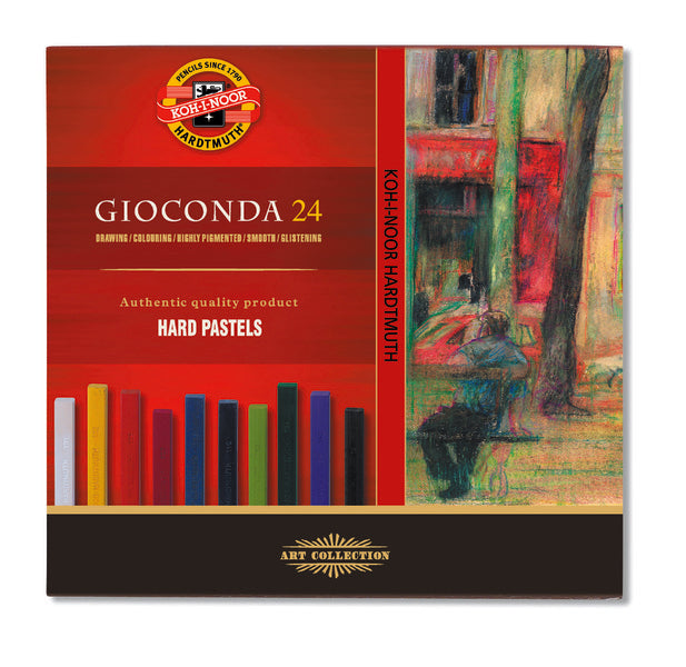 GIOCONDA Hard Oil Pastels, Set of 24