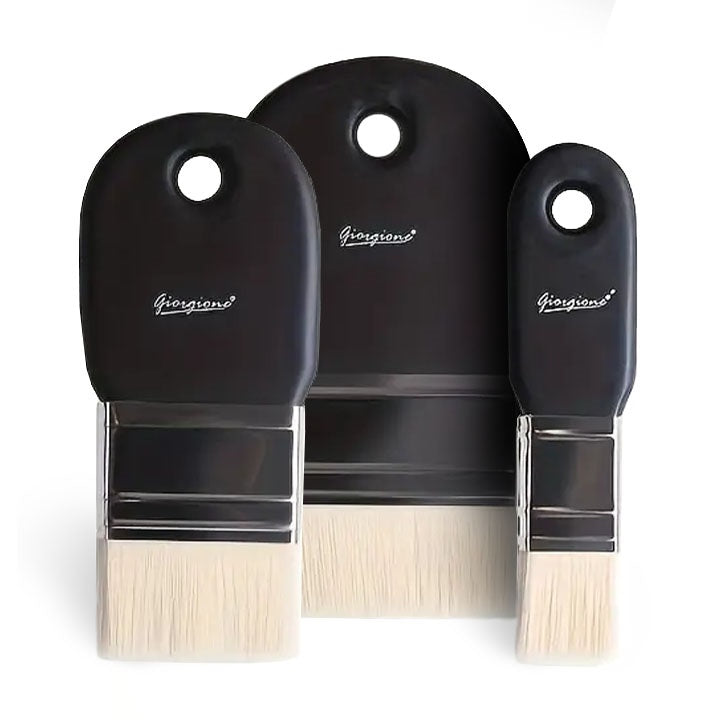 Giorgione Set of 3 Brushes for Surfaces and Gesso Priming - image 6