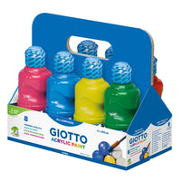 GIOTTO Acrylic Paint Set 8 x 250 ml