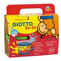 GIOTTO be-bè Finger Paints 4 x 150 ml