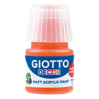 GIOTTO Decor Matt Acrylic Paint 25 ml – orange