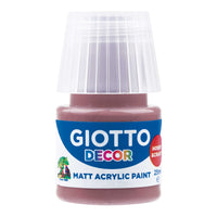 GIOTTO Decor Matt Acrylic Paint 25 ml – raw umber