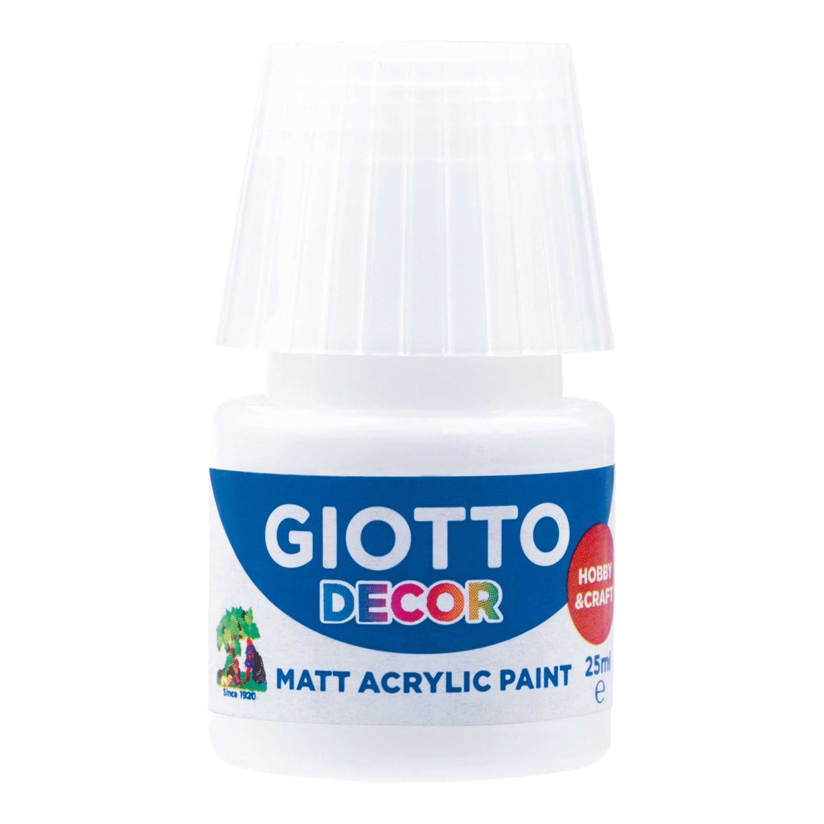 GIOTTO Decor Matt Acrylic Paint 25 ml – white