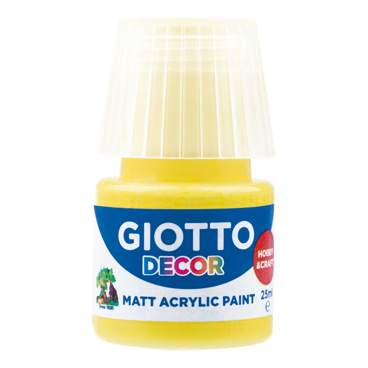 GIOTTO Decor Matt Acrylic Paint 25 ml – yellow