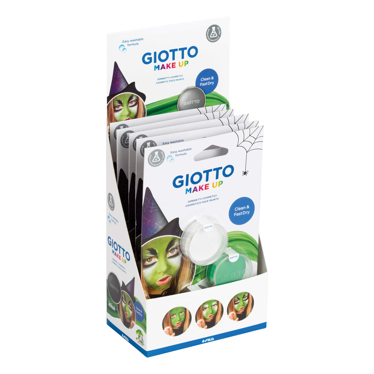 GIOTTO Face Paint Set Witch 3 x 5 ml