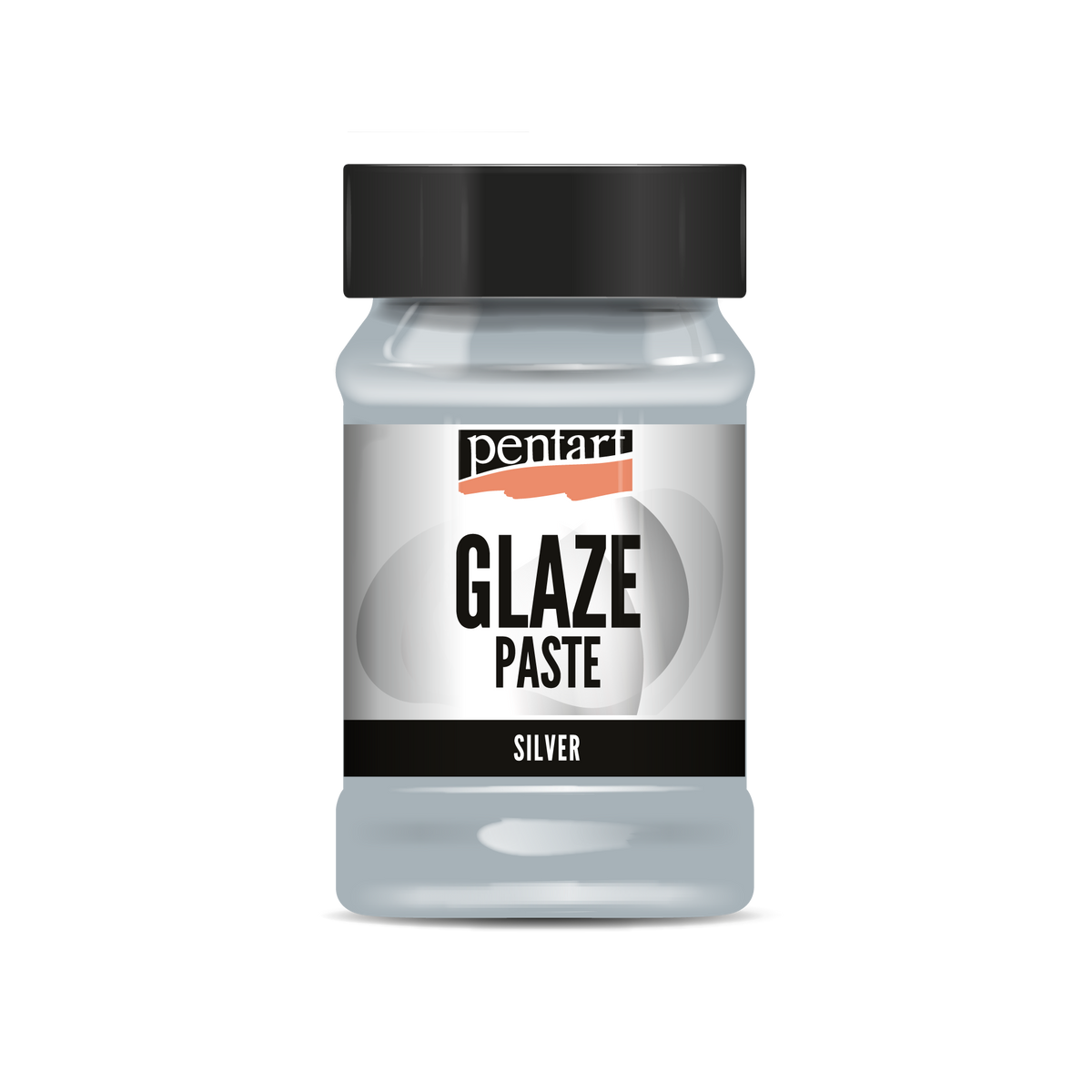 Glaze Paste Pentart Junior Paints 100 ml – silver