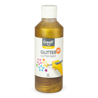Glitter Paint Creall Glitter 250 ml - Gold