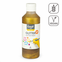 Glitter Paint Creall Glitter 250 ml - Gold