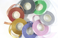 Glitter Ribbon 12 mm | various colors