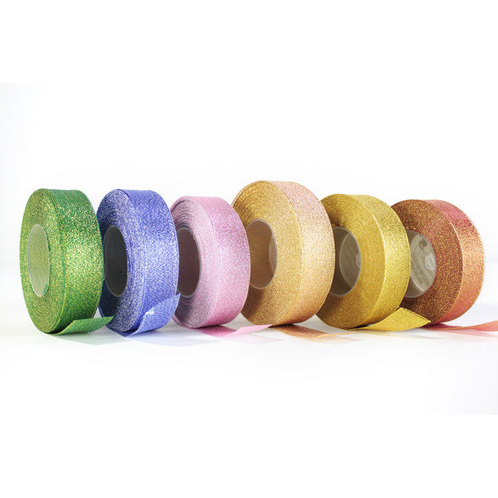 Glitter Ribbon 25 mm | various colors