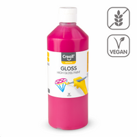 Glossy Polyvinyl Paint Creall Gloss 500 ml – magenta