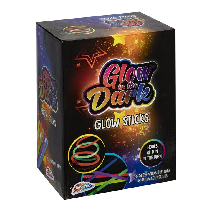Glow-in-the-Dark Sticks, 15 pcs — image 1
