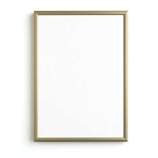 Gold Metal Frame with Plexiglass | various sizes — image 1