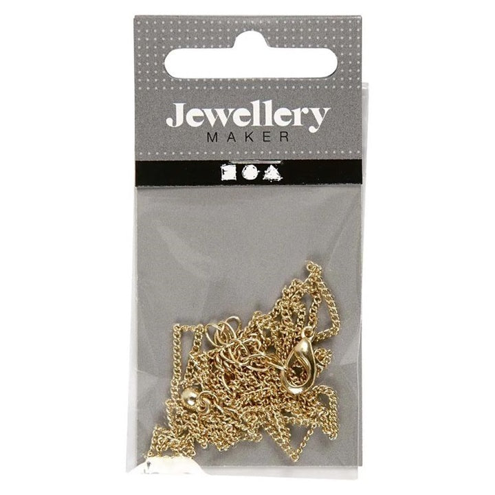 Gold-Plated Chain 1 mm x 80 cm - Image 4