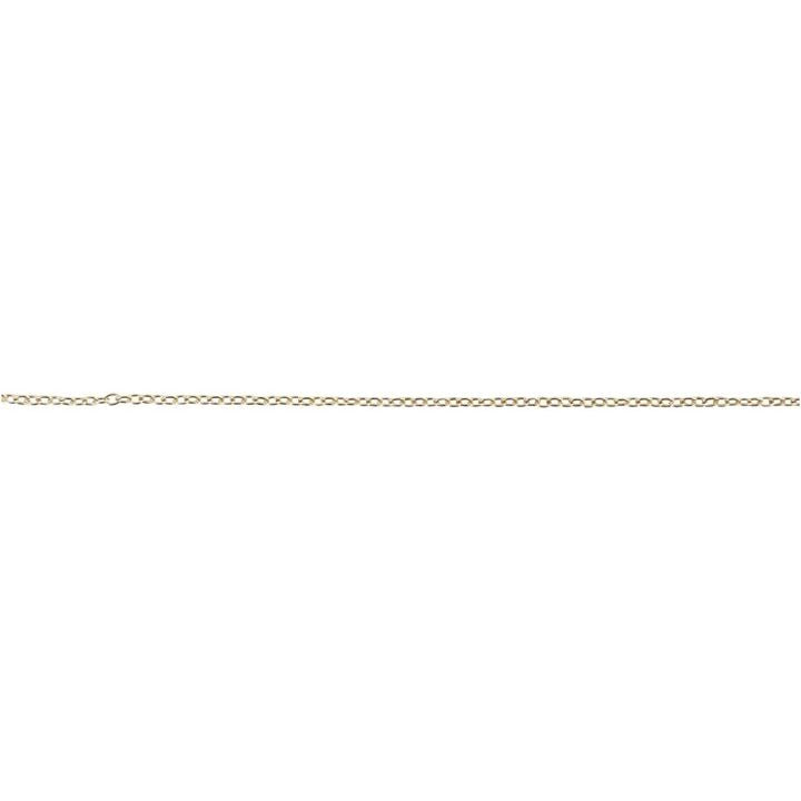 Gold-plated chain 2 mm x 2 m — image 1