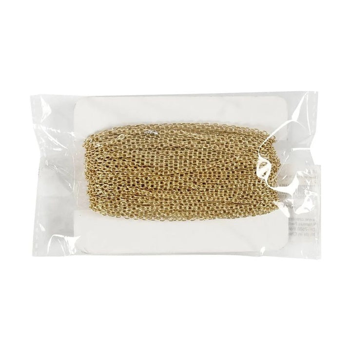 Gold-Plated Chain, 2 mm x 20 m — image 1