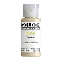 GOLDEN Fluid Acrylic Paint 30 ml – 2370 titanium buff