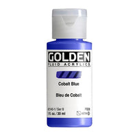 GOLDEN Fluid Acrylic Paint 30 ml – 2140 cobalt blue