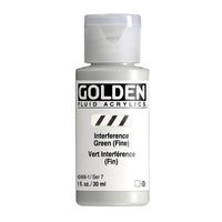 GOLDEN Fluid Interference Acrylic Paint, 30 ml | various colors, image 2