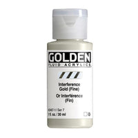 GOLDEN Fluid Interference Acrylic Paint, 30 ml | various colors, image 3