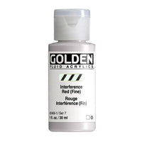 GOLDEN Fluid Interference Acrylic Paint, 30 ml | various colors, image 4
