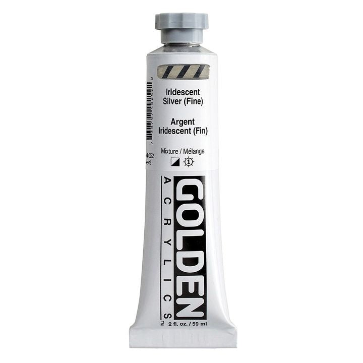 GOLDEN Heavy Body Acrylic Paint 59 ml – 4025 silver