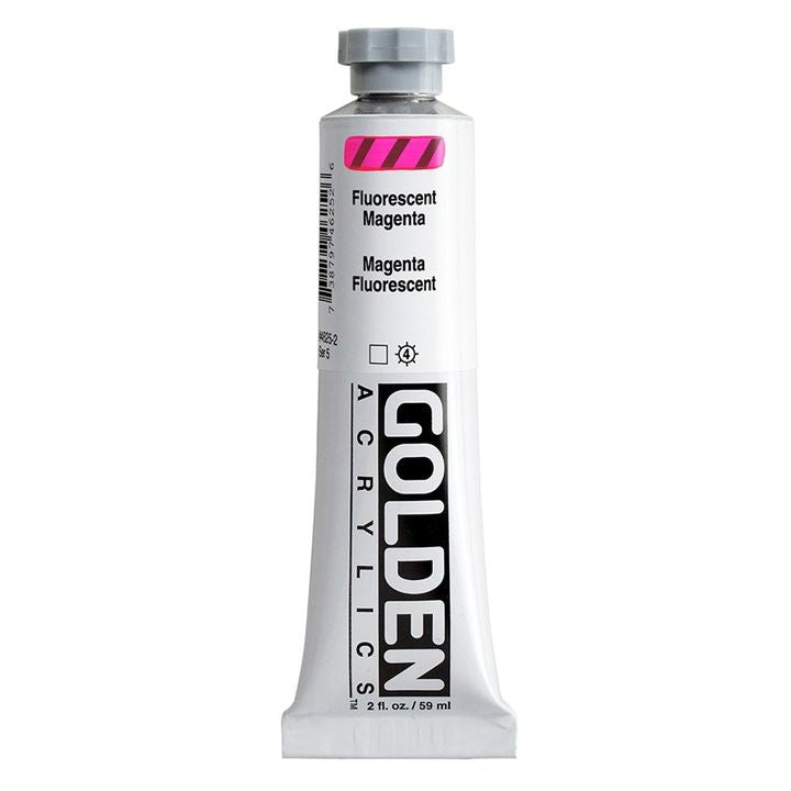 GOLDEN Heavy Body Fluorescent Acrylic Paint 59 ml
