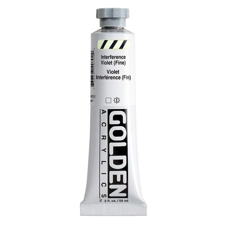 GOLDEN Heavy Body Interference Acrylic Paint, 148 ml – 4070 purple