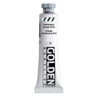GOLDEN Heavy Body Interference Acrylic Paint 59 ml – 4055 orange