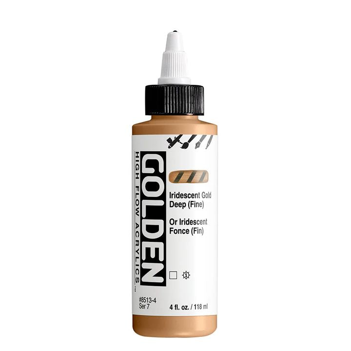 GOLDEN High Flow Iridescent Acrylic Paint, 118 ml | various shades — image 3