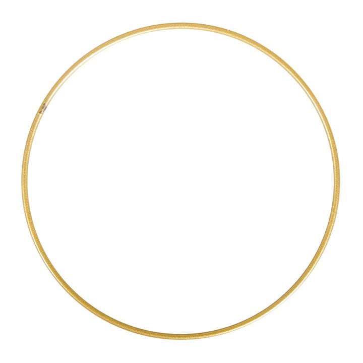 Golden Metal Ring for Crafting, 1 pc | various sizes — image 2