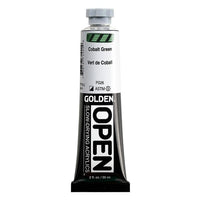 GOLDEN OPEN Slow-Drying Acrylic Paint, 59 ml – 7142 Cobalt Green