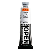 GOLDEN OPEN Slow-Drying Acrylic Paint, 59 ml – 7070 Cadmium Orange