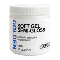 GOLDEN Soft Gel Semi-Gloss acrylic medium