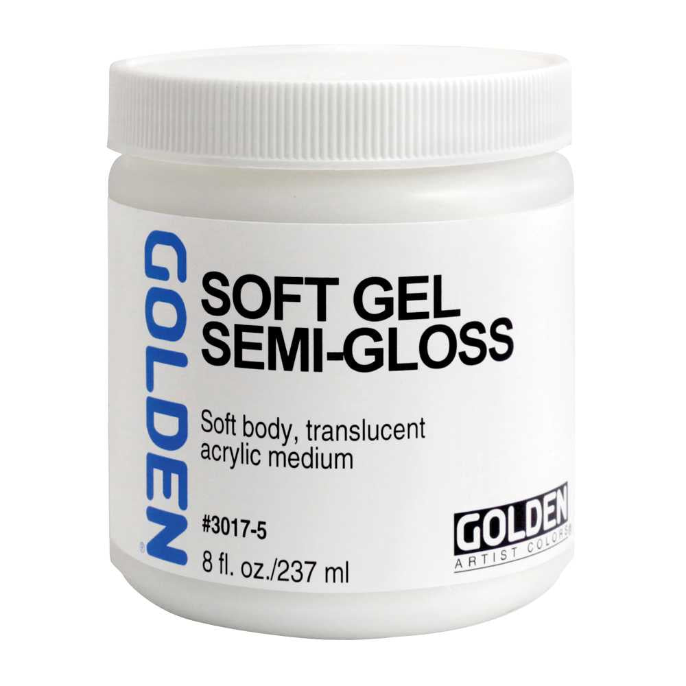GOLDEN Soft Gel Semi-Gloss acrylic medium
