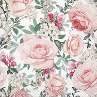 Gorgeous Roses Decoupage Napkins - 1 pc