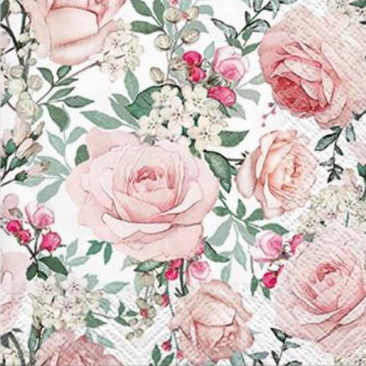 Gorgeous Roses Decoupage Napkins - 1 pc