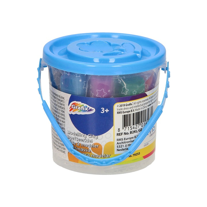 Grafix Modeling Clay for Kids, 12 pcs | various colors — image 1