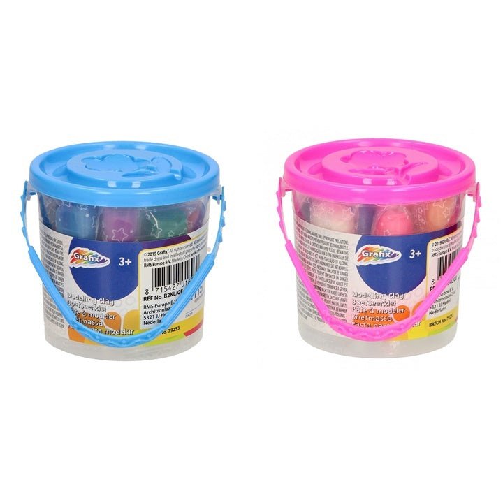 Grafix Modeling Clay for Kids, 12 pcs | various colors — image 3