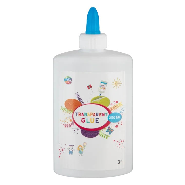 GRAFIX Transparent Hobby Glue, Clear Craft Glue, 250 ml