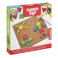 Hammer Tap 74-Piece Educational Hammering Game with Hammer