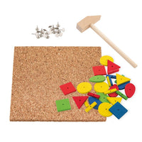Hammer Tap 74-Piece Educational Hammering Game with Hammer