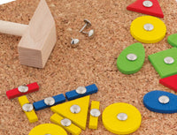 Hammer Tap 74-Piece Educational Hammering Game with Hammer
