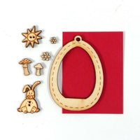Hanging Wooden Decoration