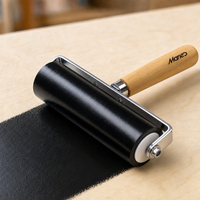 Hard Rubber Linoleum Roller